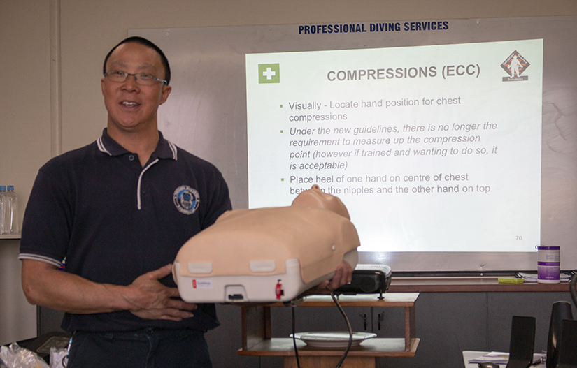 Johnny Lau CPR and AED trainer