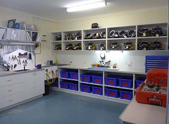 PDTA Equipment Room