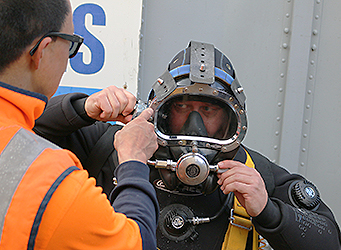 Conduct dive operations