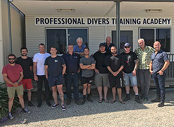 Dive Supervisor Course students